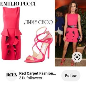 Emilio Pucci Red Carpet Dress